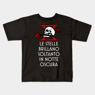 Decima Flottiglia slogan Kids T-Shirt